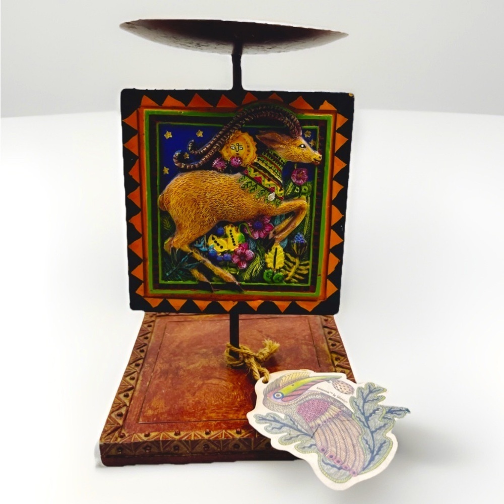 The Candle Plant Stand by Marsha McCarthy for Silvestri's "Amazonia" collection